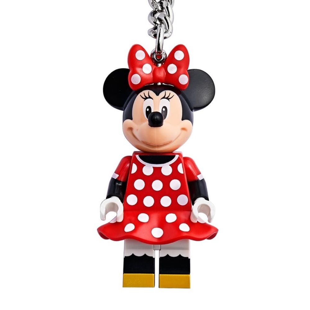 Authentic Lego mini figure keychain- Minnie